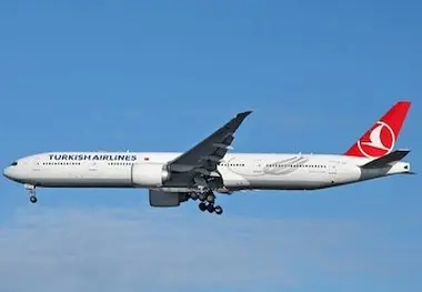 فرود اضطراری یک هواپیمای ترکیش در فرودگاه مهرآباد 