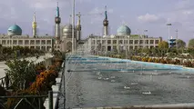 افتتاح نوروزگاه عطر یاس در حرم امام خمینی(ره)