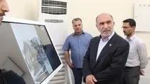 نصب استند لمسی درسالن مسافری ایستگاه راه آهن اهواز