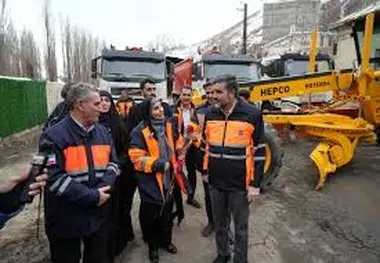 دیدار صمیمی وزیر راه و‌شهرسازی با راهداران زحمتکش گچسر در آستانه روز راهدار‌