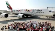 هواپیمایی امارات رکورد جدیدی را به نام خود ثبت کرد