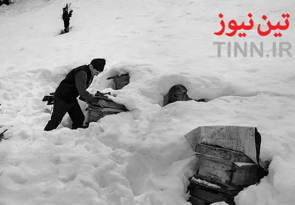 بحران برف در گیلان پس از شش روز