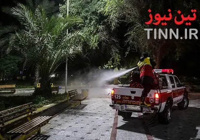 ضدعفونی فرودگاه بین المللی اهواز