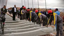۱۰ روز تا پایان ساخت راه‌آهن قزوین - رشت