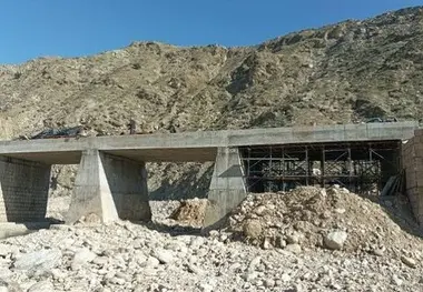 بهره‌برداری از پل بره‌ مل‌ - قیام با اعتبار ۲۰ میلیارد ریال 