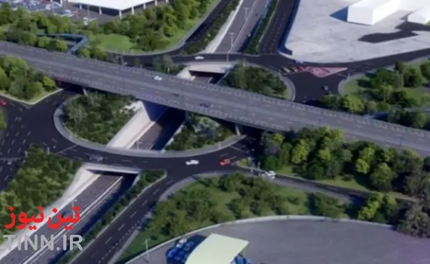 Work begins on triple decker roundabout in North Tyneside, England