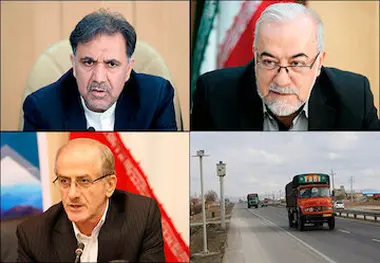 پیگیری آخوندی در ترخیص ۱۳۰ کانتینر حاوی لاستیک از دو بندر کشور