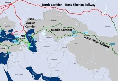 نخستین محموله آزمایشی چین از کریدور میانی به گرجستان رسید