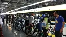 پای دوچرخه ها به مترو تهران باز شد
