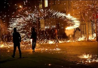 چهارشنبه سوری هوای امروز تهران را آلوده کرد + نمودار