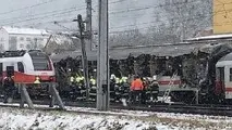 برخورد دو قطار در اتریش ۴۰ زخمی در پی داشت