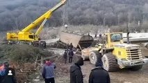 خروج ۲ واگن قطار باری از ریل/توقف  تردد قطارها در راه‌ آهن شمال در حال حاضر 