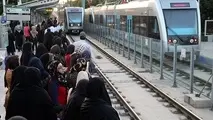 روزانه ۱۰۰۰ تا ۱۲۰۰ مسافر در خط دو جابه‌جا می‌شوند