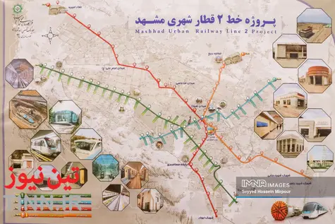 گزارش تصویری | افتتاح ایستگاه متروی الندشت مشهد