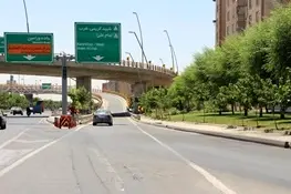 اتصال دوبزرگراه در تهران