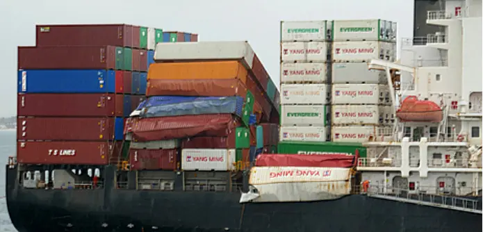 Survey vessel finds 37 of 81 containers lost from ‘YM Efficiency’