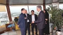 بازدید مدیرعامل و رئیس هیات‌مدیره از برج مراقبت فرودگاه مهرآباد

