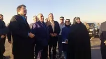 بازدید معاون وزیر راه و شهرسازی از محور راهبردی نائین انارک خور طبس 