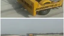 انجام تست اصطکاک باند فرودگاه بوشهر