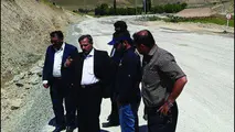 استفاده از توان مالی پیمانکاران در پروژه های راهسازی شهرستان خلخال