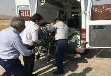 واژگونی خودروی سمند در فسا راننده را به کام مرگ کشاند
