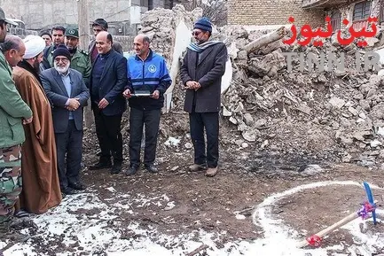کلنگ احداث نخستین واحد در مناطق زلزله‌زده آذربایجان شرقی