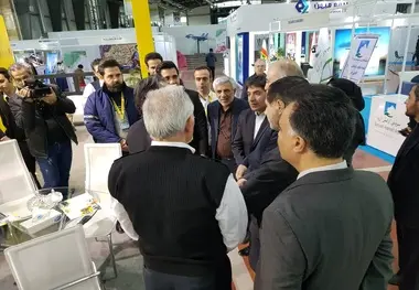 بازدید رئیس سازمان هواپیمایی از چهارمین نمایشگاه بین‌المللی فرودگاه، هواپیما، پرواز، صنایع و تجهیزات وابسته

