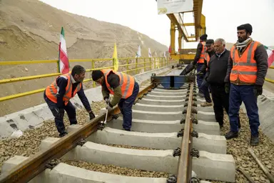 خط دوم راه آهن زنجان–قزوین تا پایان سال فعال می شود