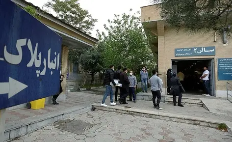 ازدحام مرکز تعویض پلاک خودرو تهران
