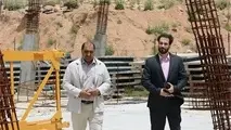 بازدید شرکت سرمایه‌ گذاری مسکن جنوب از پروژه شار صدرا 