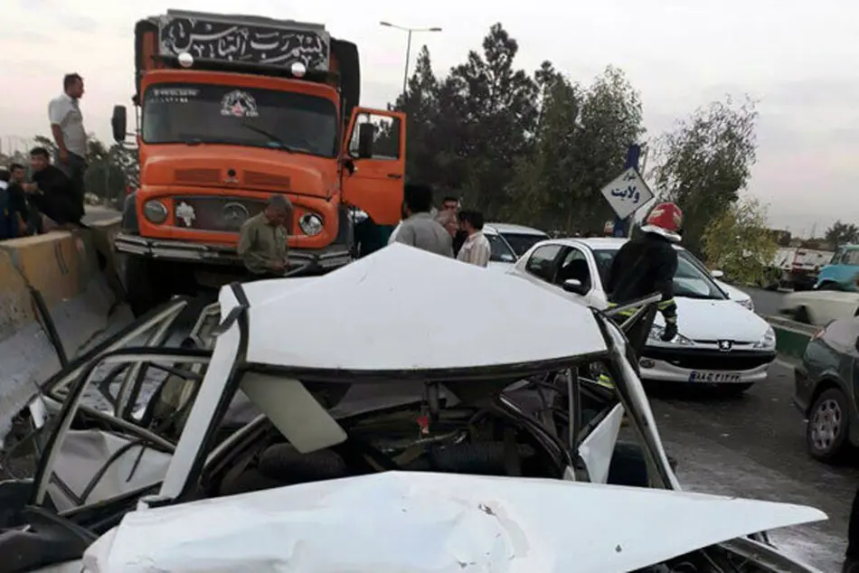 وقوع ۱۸۷ مورد حادثه رانندگی در بوئین میاندشت طی شش ماه امسال