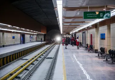 درگیری خونین در قطار شهری مشهد