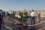 تصادف مرگبار در جاده رشتخوار - تربت‌ حیدریه با ۳ کشته