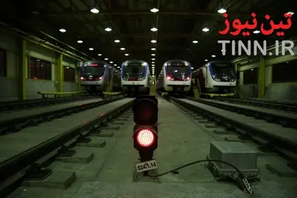 ضدعفونی و شست‌وشوی واگن‌های مترو در تهران