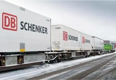 پندی از DB Schenker  برای اتصال لجستیکی دو پایانه راه‌ آهن آستارا و رشت