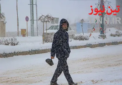 بارش برف در ارسباران،‌ بهشهر و لاهیجان