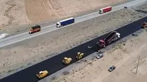 مراحل پایانی تکمیل بزرگراه زاهدان–خاش  با جدیت دنبال می شود