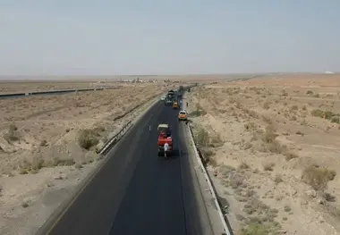 آغاز عملیات پروژه روکش آسفالت کریدور تهران_بازرگان در آزادراه قزوین_زنجان