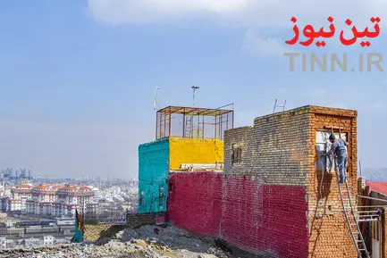 خانه های رنگی اراک