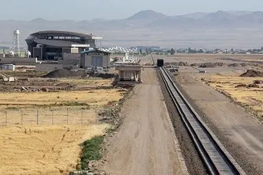 پیشرفت ۹۳ درصدی راه آهن اردبیل میانه