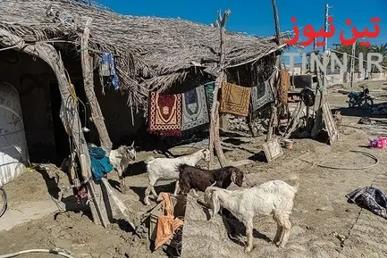 خسارت سیل در روستاهای« زرآباد سیستان و بلوچستان»