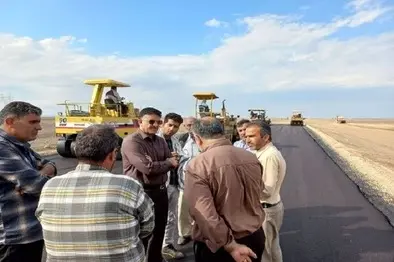  ۳ کیلومتر از کمربندی غربی زاهدان زیر بار ترافیک رفت