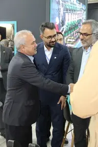 بازدید از غرفه شرکت پویش پژوهان