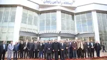 گزارش تصویری | بازدید وزیر راه و شهرسازی از خط دوم راه‌ آهن قزوین زنجان
