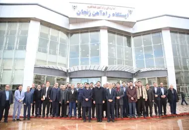 گزارش تصویری | بازدید وزیر راه و شهرسازی از خط دوم راه‌ آهن قزوین زنجان
