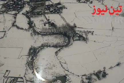 امدادرسانی اورژانس هوایی به مناطق برفی گیلان