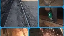 پل متحرک دپوی تهران با روشی نوین و کم هزینه احیا شد