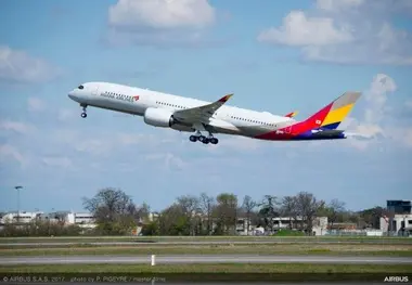 Asiana Receives Maiden A350