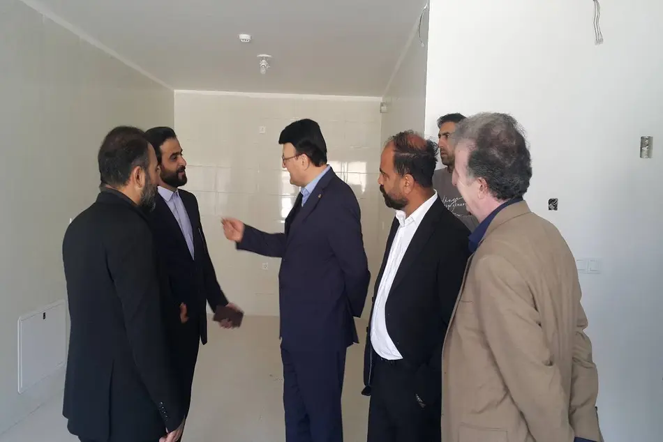 بازدید میدانی از پروژه نهضت ملی مسکن شهرکرد