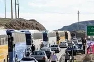 بیش از ۲۹ هزار زائر با ناوگان اتوبوسی از مرز مهران جابه‌جا شدند
